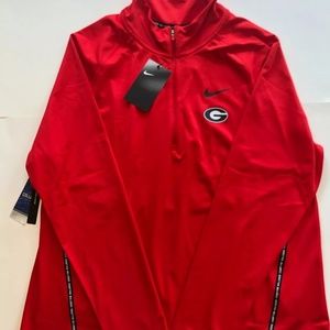 Nike Georgia Bulldog Dri-Fit Long Sleeve Sweater